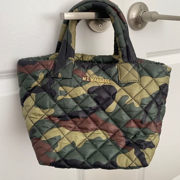 MZ Wallace-Wallace Metro Mini Tote- Camo